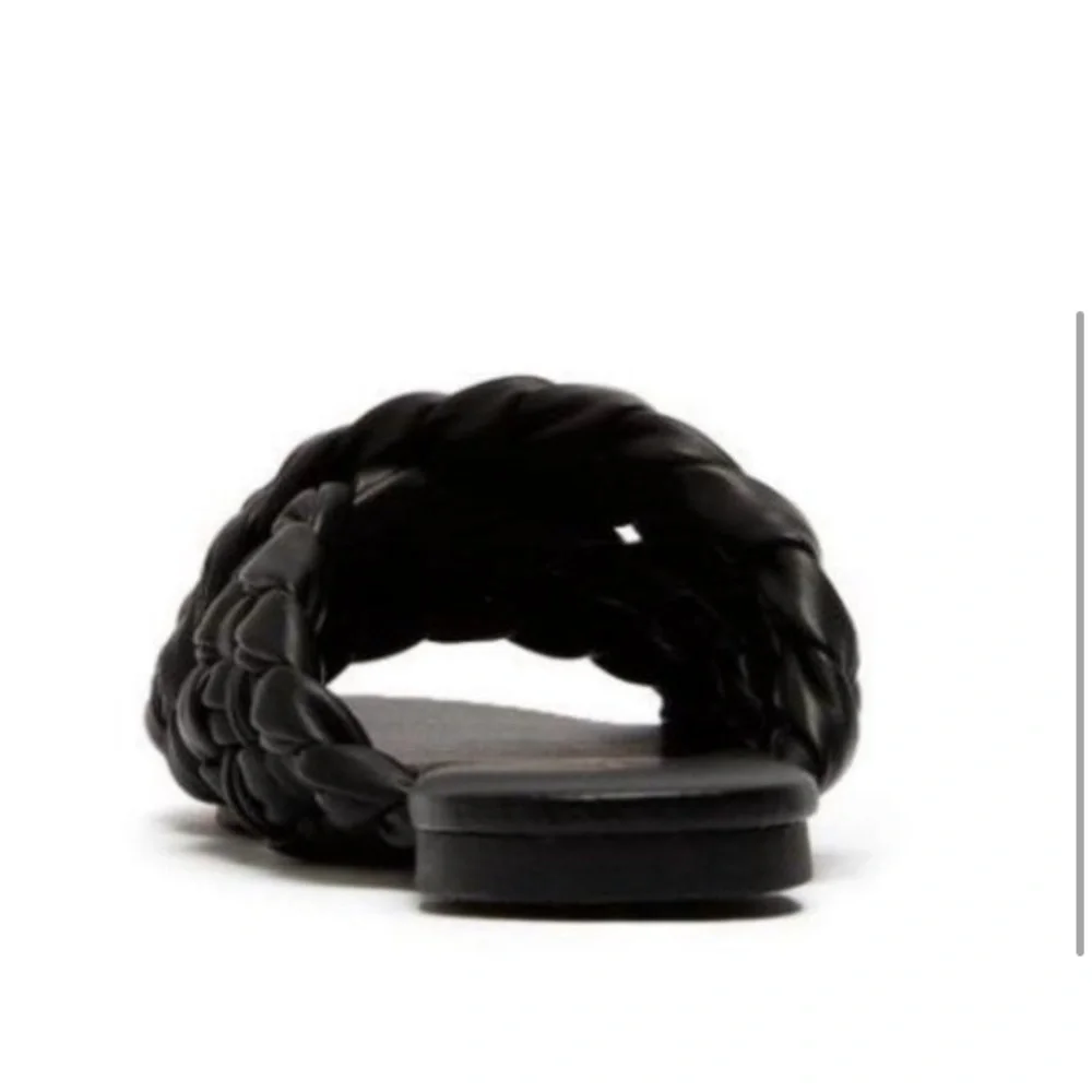 Braided Slide Sandals - Picture 2 of 4